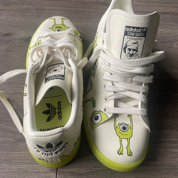 Unisex Adidas Stan Smith x Monster’s Inc - Picture 3 of 9